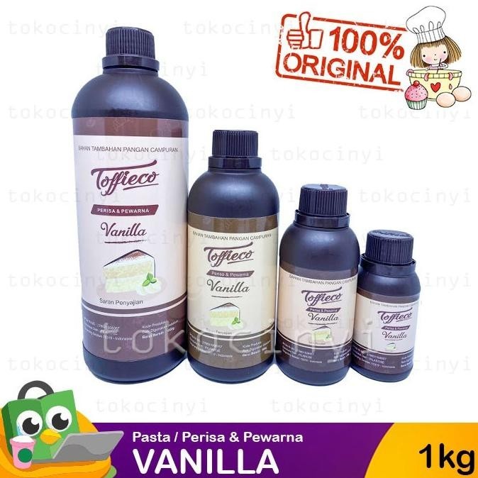 

Toffieco Pasta Perisa & Pewarna - Vanilla 1Kg