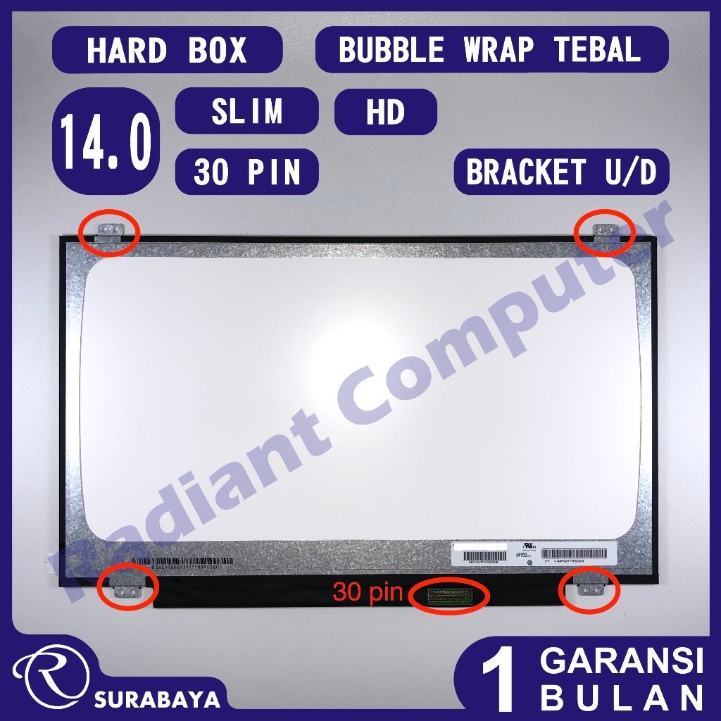 LCD LED Lenovo Ideapad 110 14.0 inch, 110-14AST 110-14IBR 110-14ISK