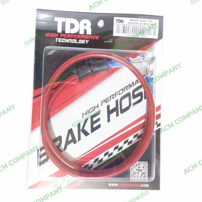 Tdr 90Cm Selang Rem Depan Beat Scoopy Vario 110 125 150 Dll