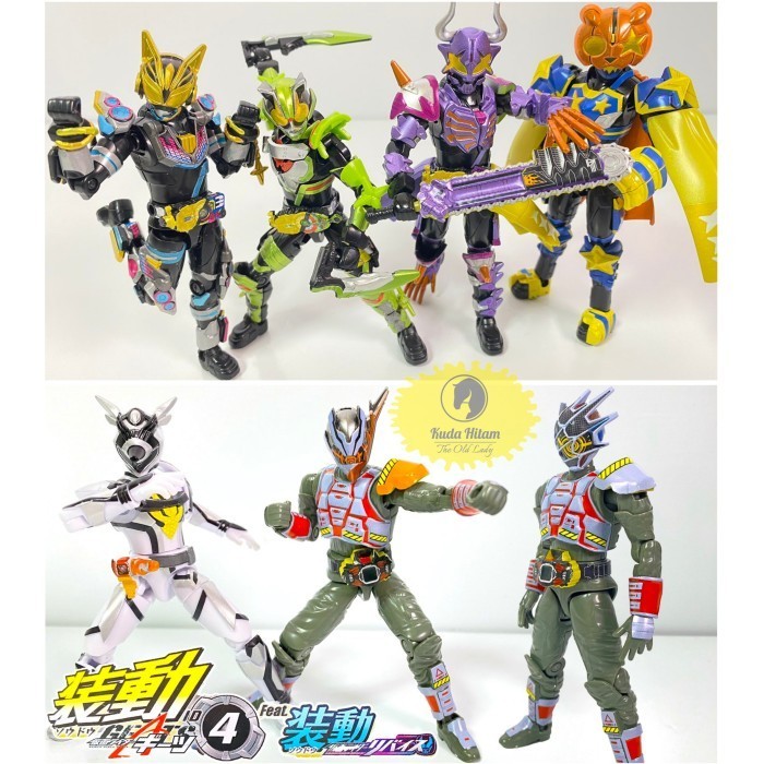 FLASH SALE SODO SO-DO KAMEN RIDER GEATS ID 4 TYCOON NA-GO BUFFA PUNK JACK FEVER TERLARIS