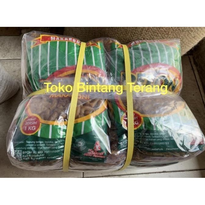 

Makaroni Mentah Delon Hijau 1 Kg X 10 Pcs Per Bal/Ball/Dus 10 Kg Mekar