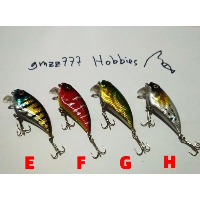 New Umpan Pancing Minnow Diving Lure - 5,5Cm / 5,6Gram Limited Edition