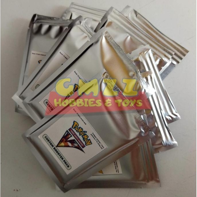 Terbaru Kartu Pokemon Indonesia Booster Pack Custom Mainan Kartu Pokemon Limited Edition