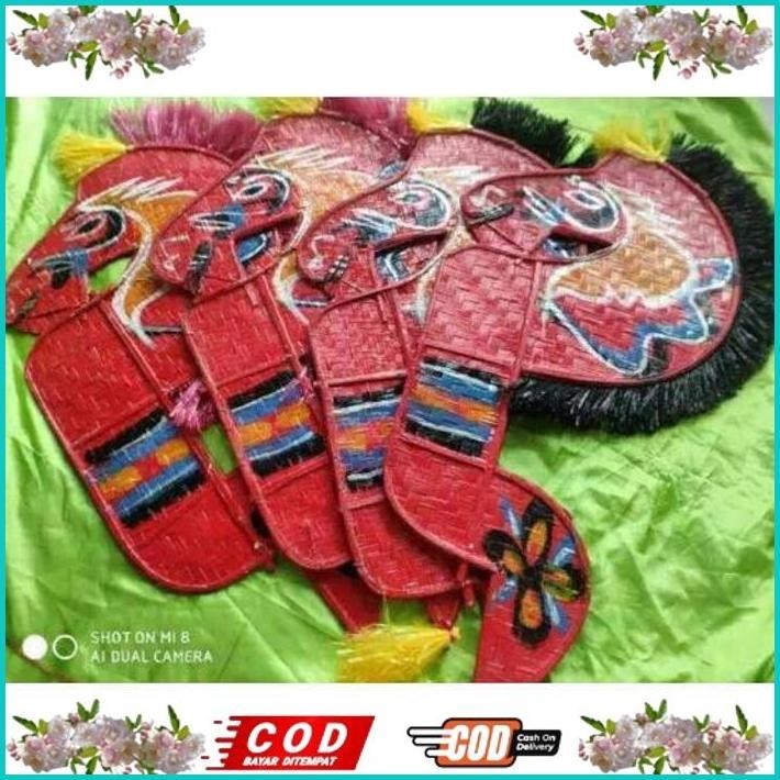 READY BIG SALE MAINAN ANAK KUDA LUMPING KAYU + CAMBUK KUDA ROTAN - MAINAN JARANAN TRADISIONAL DAERAH