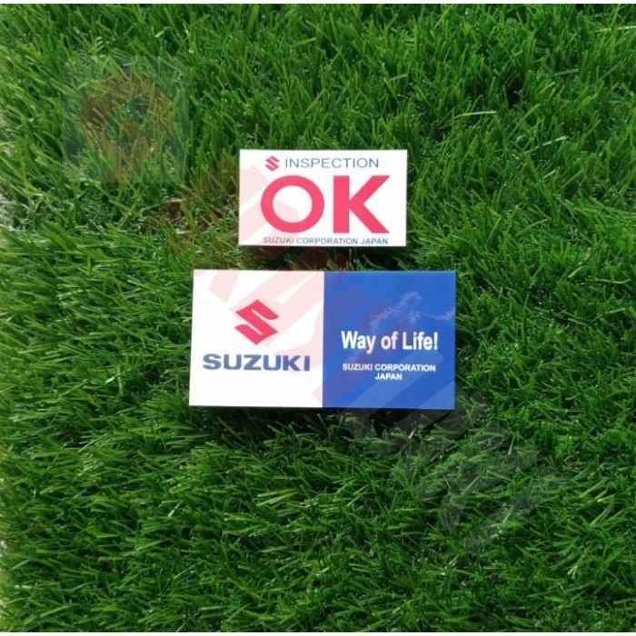 

Sticker Suzuki Ok 1 Set Tempel Dalam Kaca