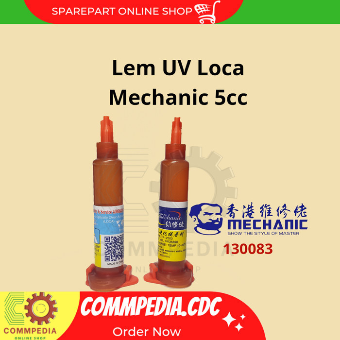 

Lem Uv Loca Mechanic 5Cc, 10Cc