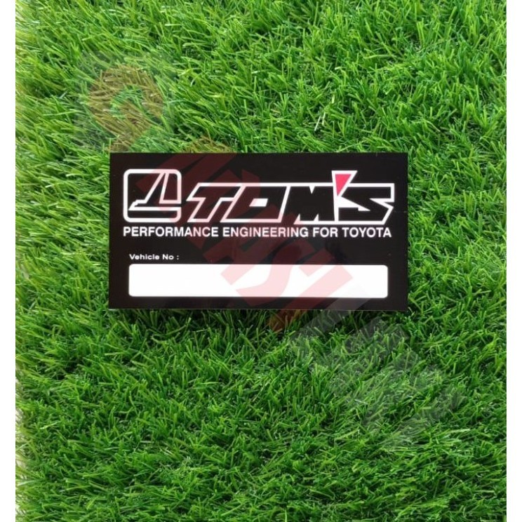 

Sticker Toyota Toms Barcode Tempel Dalam Kaca