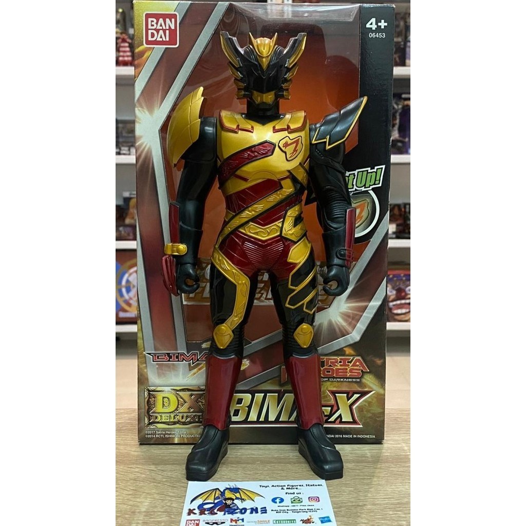 BANDAI DX FIGURE SATRIA GARUDA BIMA X GOLDEN MODE LIMITED 1000 PCS