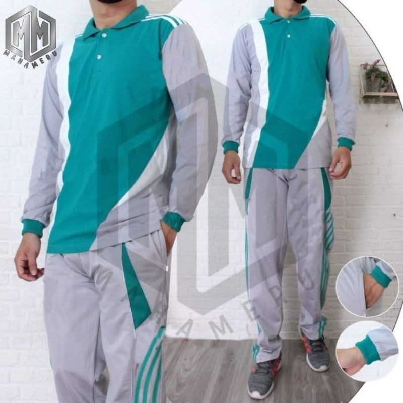 [BEST DEAL] COD//Setelan Baju Olahraga Wanita//Seragam Olahraga Guru//Kaos Olahraga Pria Wanita