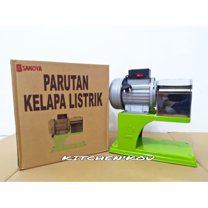 Mesin Parut Kelapa Parutan Kelapa Parud Parudan Kelapa Dinamo Listrik