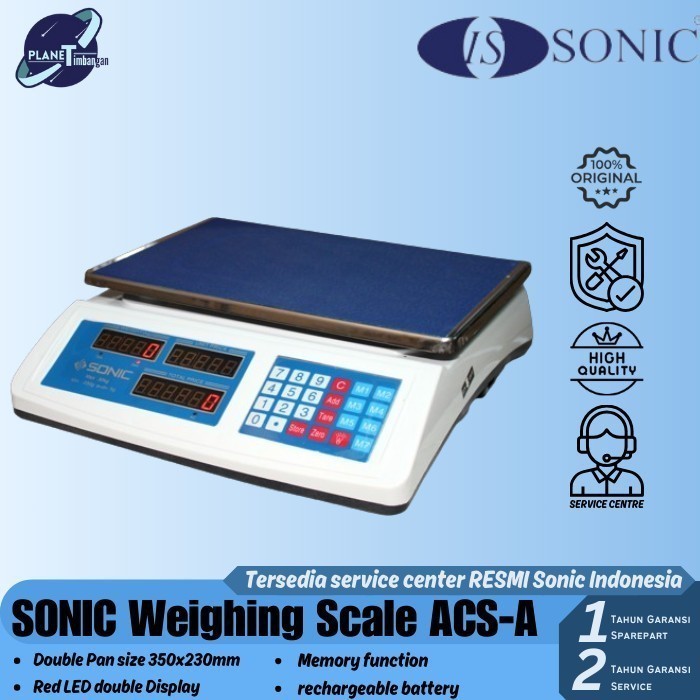 Timbangan Sonic weighing scale ACS-A