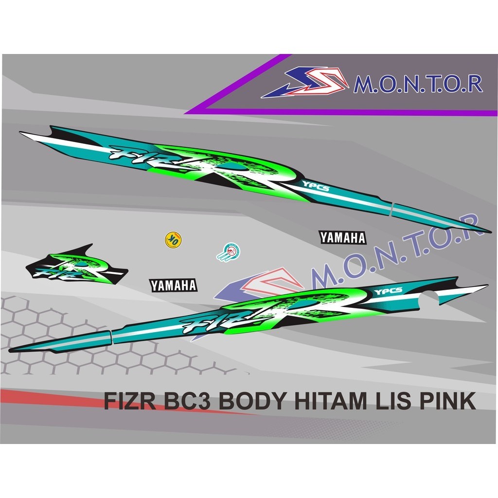 STRIPING STICKER FIZ R F1ZR BC3