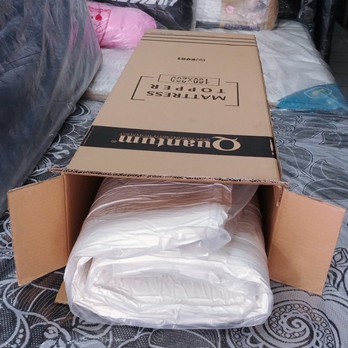 Ready Quantum Matras Topper Pelapis Kasur 120 x 200