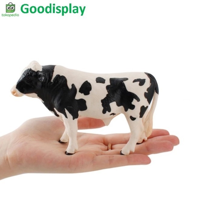 TERLARIS ANEKA MAINAN MINIATUR HEWAN WILD FARM ANIMAL SAPI BANTENG KERBAU