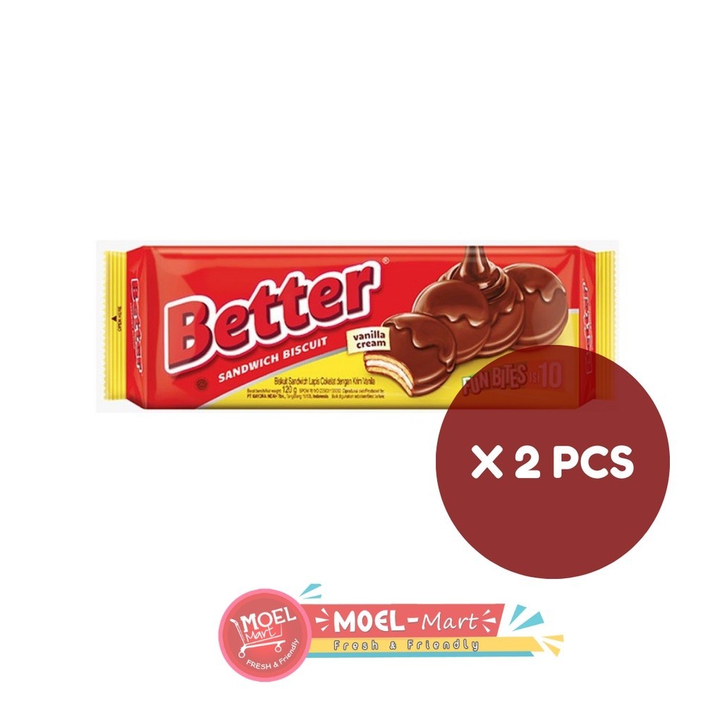 

ROMA Better Biscuit Vanilla 2pcs x 120gr