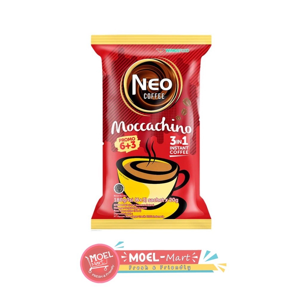 

NEO COFFE Moccachino 9 Sachet x 20gr