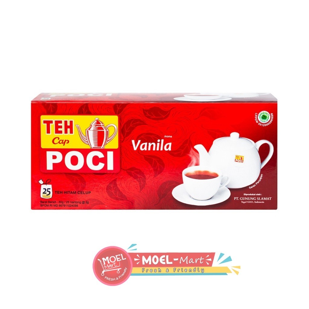 

POCI Teh Celup Vanila 25 Bags