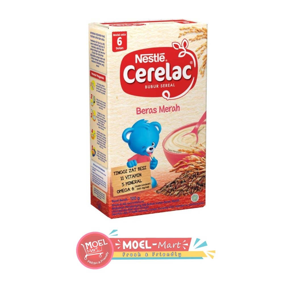 NESTLE Cerelac Beras Merah 120gr