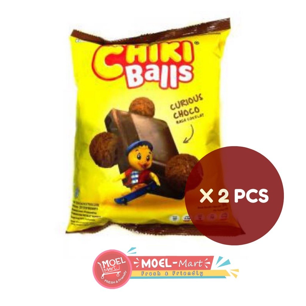 

CHIKI BALLS Rasa Choco 2pcs x 55gr