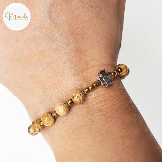 

Gelang Rosario Tali Serut - Picture Jasper