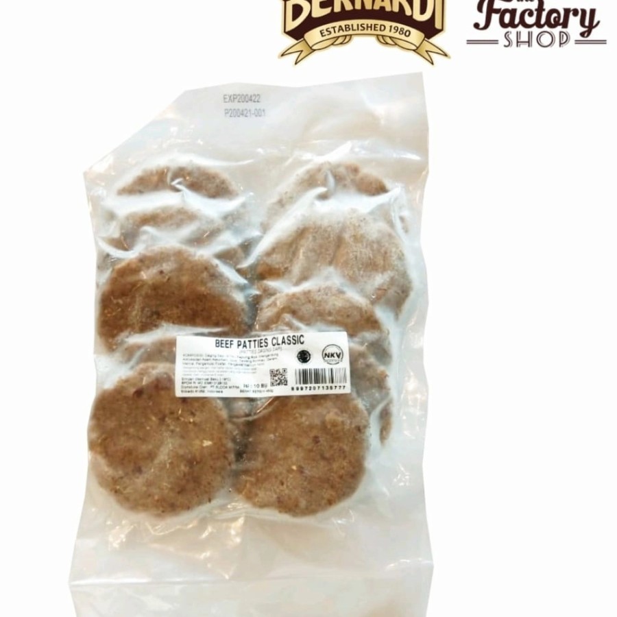 

bernardi beef patties classic 240 gr