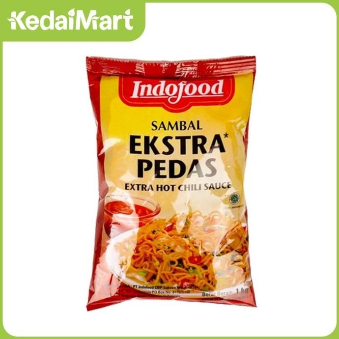 

Saos Sambal Indofood Extra Pedas 1 Kg