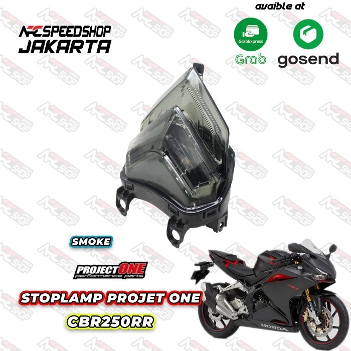 New Lampu Stop Stoplamp 3In Project One Cbr 250Rr Smoke Harga Khusus