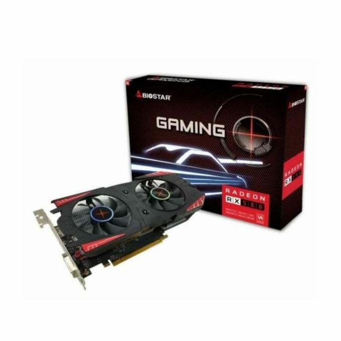 RX 560 4GB DDR5 128 BIT BIOSTAR