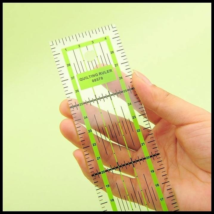 

HOT DEAL QUILTING RULER 5X30CM - PENGGARIS JAHIT QUILTING