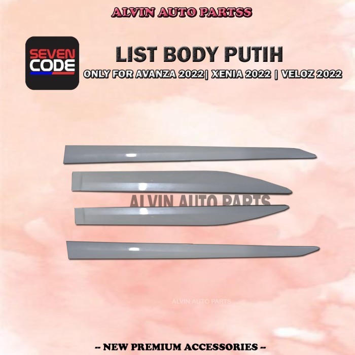 List Body Avanza 2022 Xenia 2022 Veloz 2022 / Side Body Moulding Veloz Ori