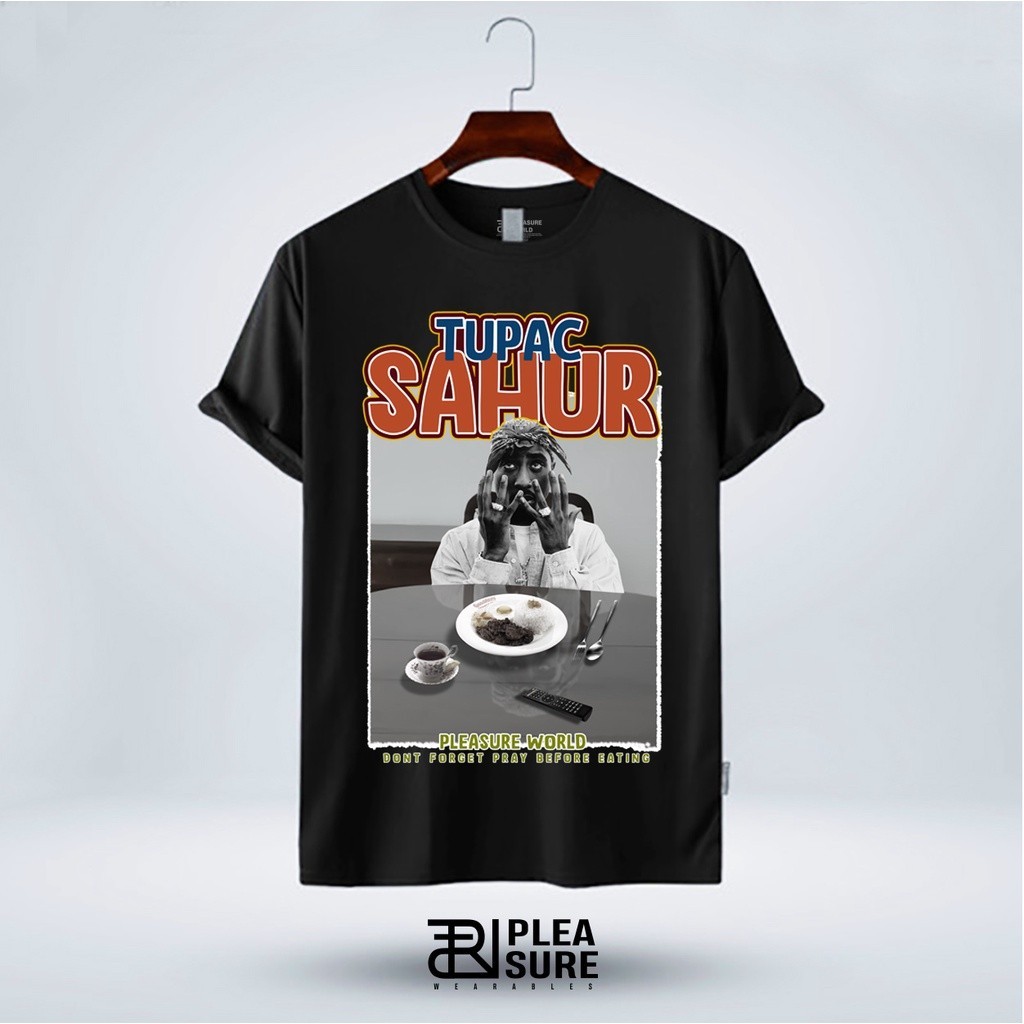 Tshirt Tupac Sahur Parodi TupacSakur