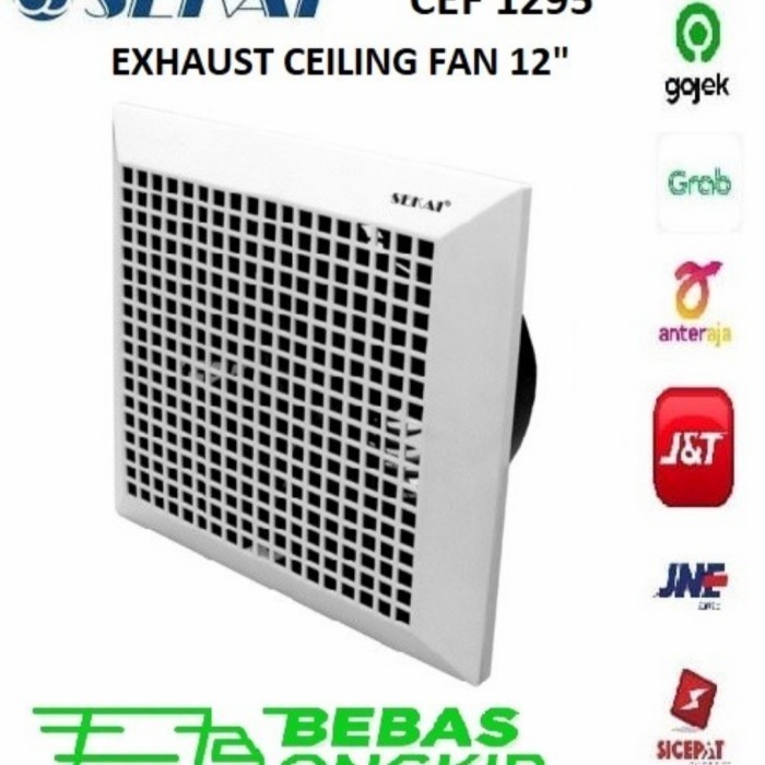 SEKAI exhaust fan plafon 12in CEF 1295