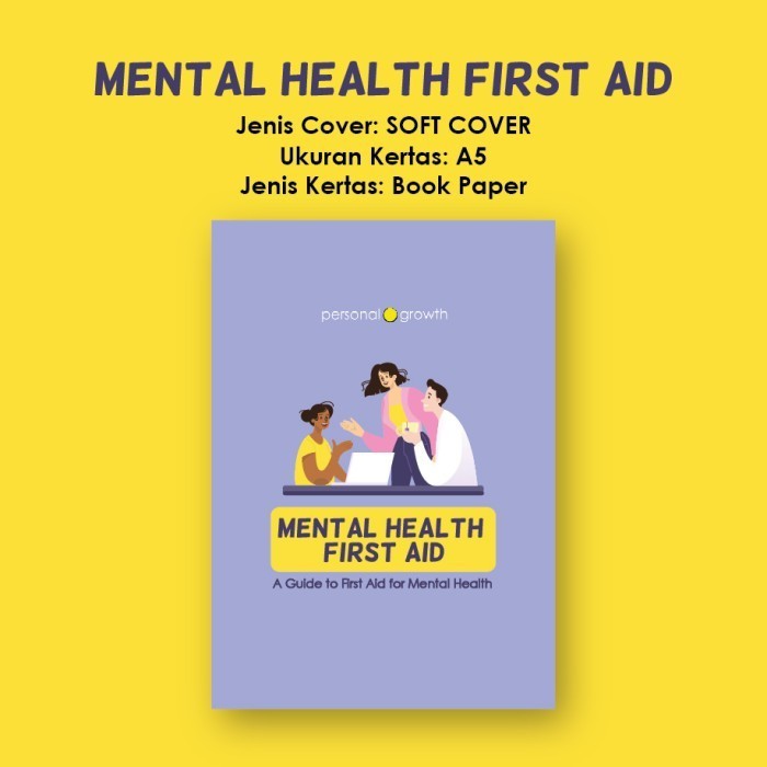 

Mental Health First Aid (MHFA) Book