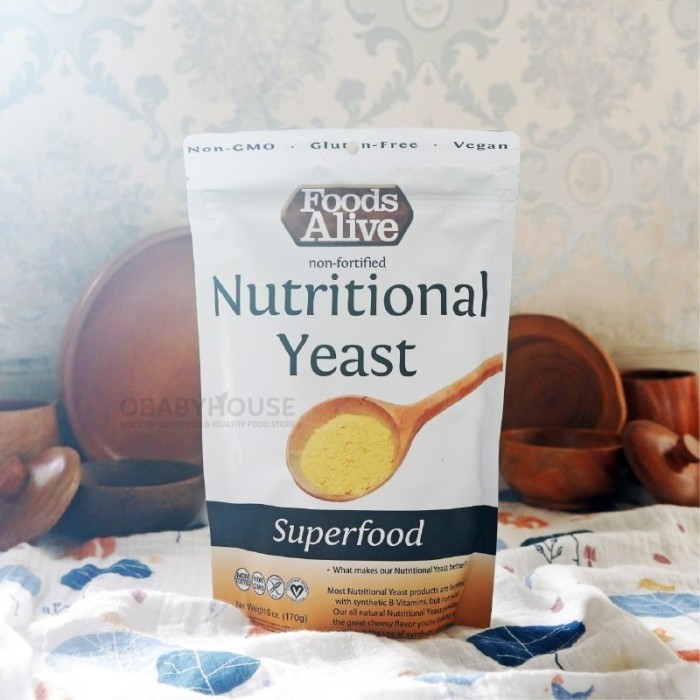 

Akko - Foods Alive Superfood Non-Fortified Nutritional Yeast 170 Gr