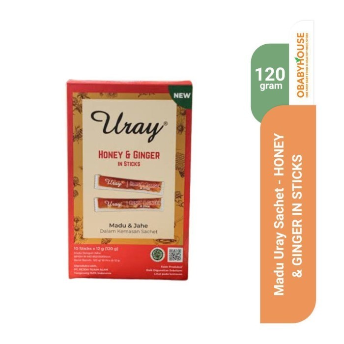 

Akko - Madu Uray Sachet - Honey & Ginger In Sticks 120 Gr