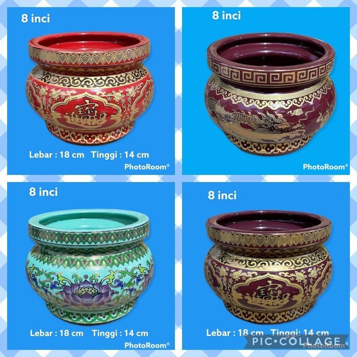 ] Hiolo keramik 8 inci