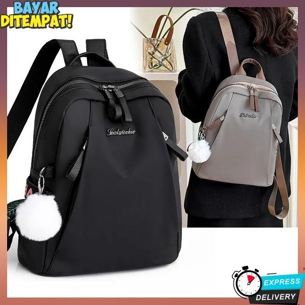Ransel Wanita Kuliah Backpack School Murah Tas Ransel Backpack Back Pack [Cod] Anti Air Ransel Cewek
