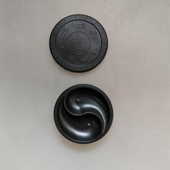 

Ready...Ready...Ready...] wadah tinta kaligrafi plastik tai chi yin yang bak tinta kaligrafi