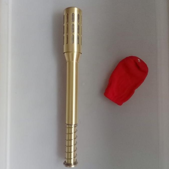 *:*:*:*:*] big brass moxa roller set holder tongkat moksa terapi moksibusi TCM