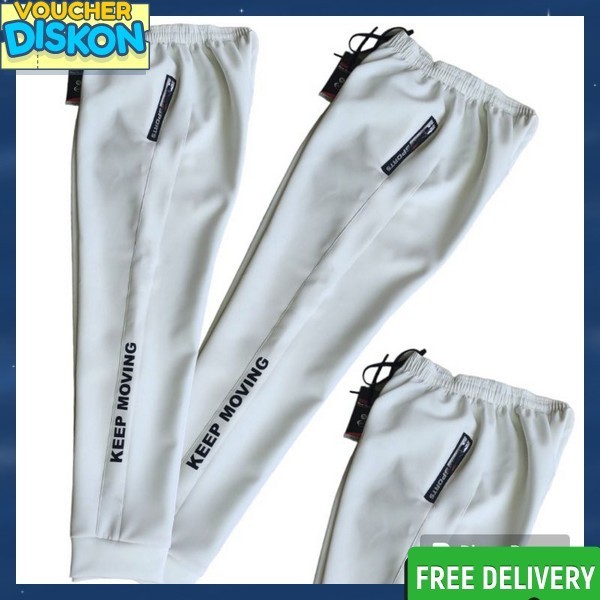 Premium Celana Jogger Cowok Training Panjang Olahraga Promo Trening Treneng Jiger Bawahan Xelana Run