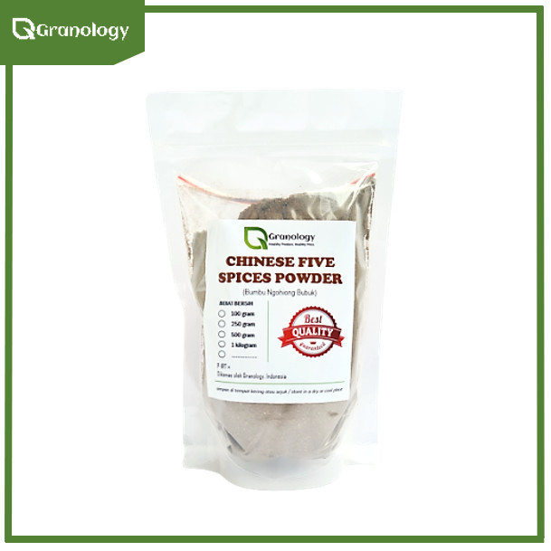 

Terlaris Bumbu Ngohiong / Ngohiang / Chinese Five Spice (250 gram) by Granology SALE