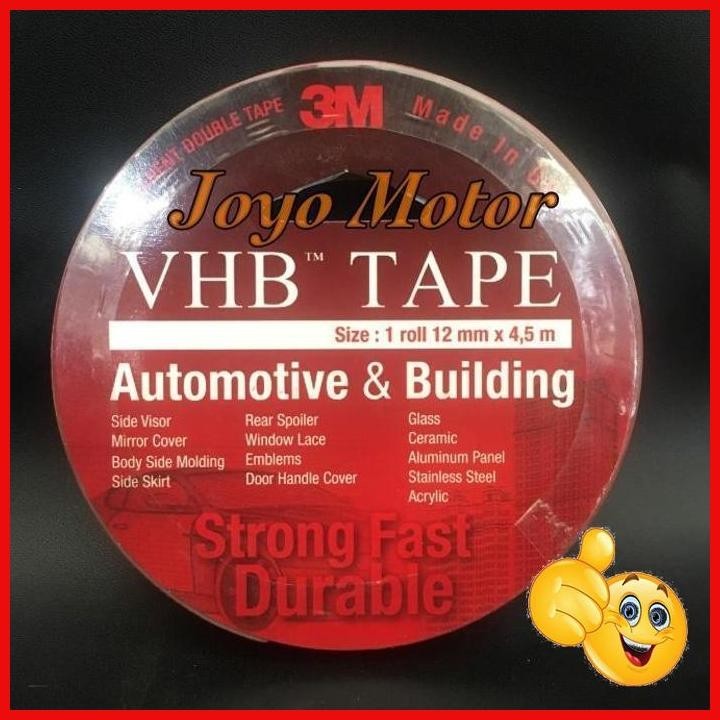 

[JYM] DOUBLE TAPE 3M VHB 12MM X 4.5M ORIGINAL