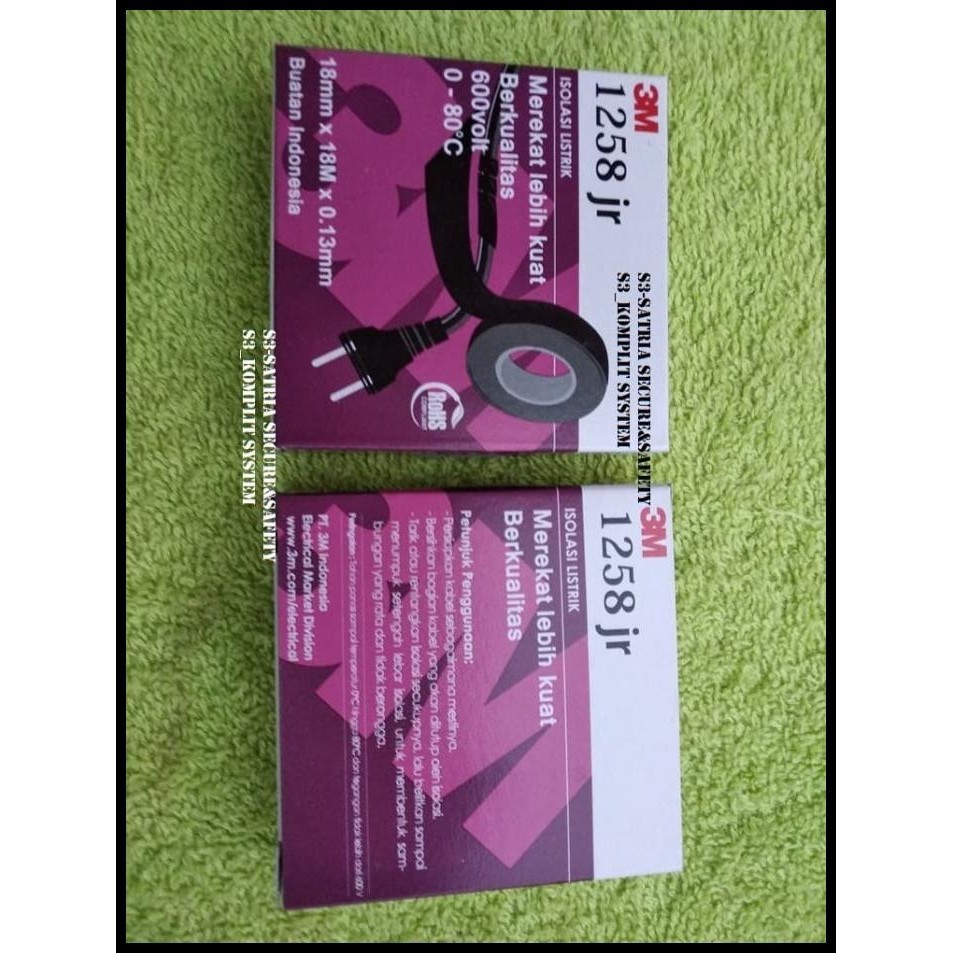 

GRATIS ONGKIR ISOLASI 3M 1258JR SELOTIP 1258 JR SOLATIP TAPE KABEL !!!