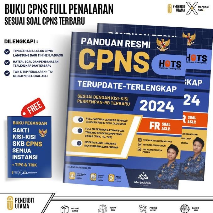 

PROMO! PANDUAN RESMI CPNS 2023/2024 TERLENGKAP-TERUPDATE - MENJADI ASN