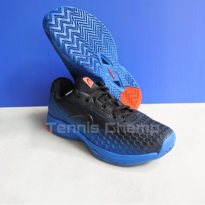 Sepatu Tenis Head Revilt Pro Anthracite Royal Blue/ Tennis Shoe Ori