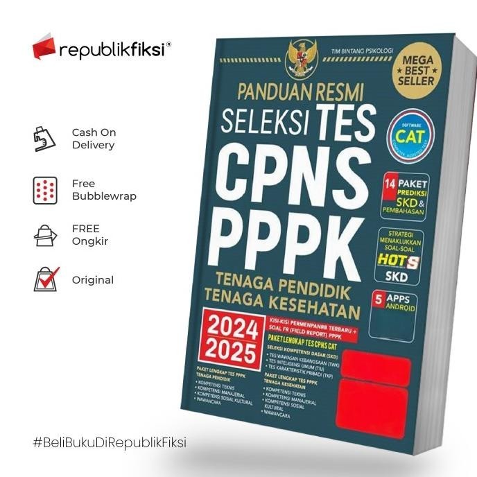 

Buku Panduan Resmi Seleksi Tes CPNS & PPPK 2024/2025 - Bintang Wahyu