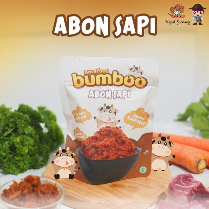 

BOOM SALE Barefood Bumboo Abon Sapi 100 gram