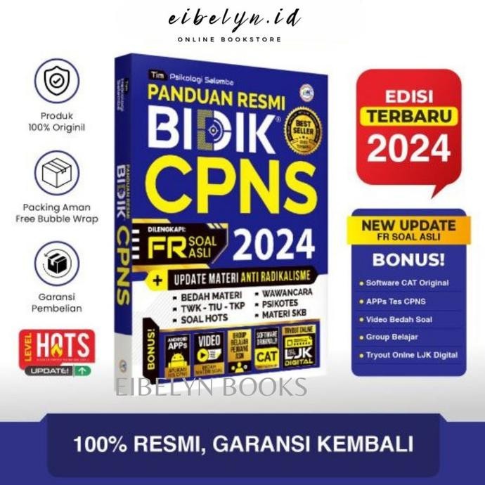 

NEW!! BUKU CPNS PANDUAN RESMI BIDIK CPNS 2024