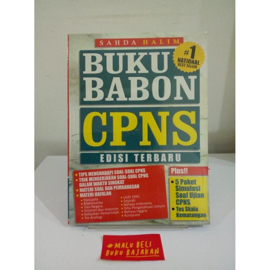 

BUKU BABON CPNS (EDISI TERBARU)