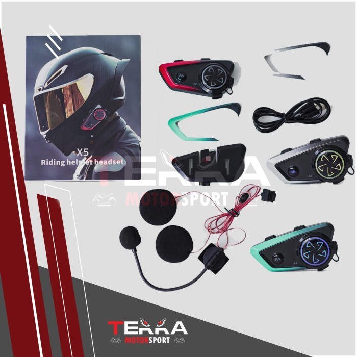 Intercom Bluetooth Headset X5 It Intercom Bluetooth X5